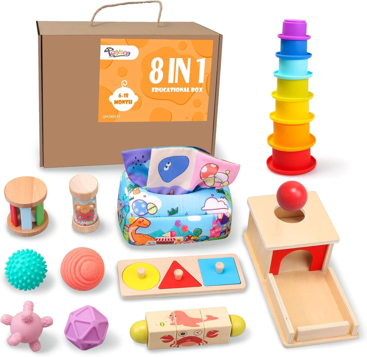 TOOYSEA Montessori Toys for Babies — image 1