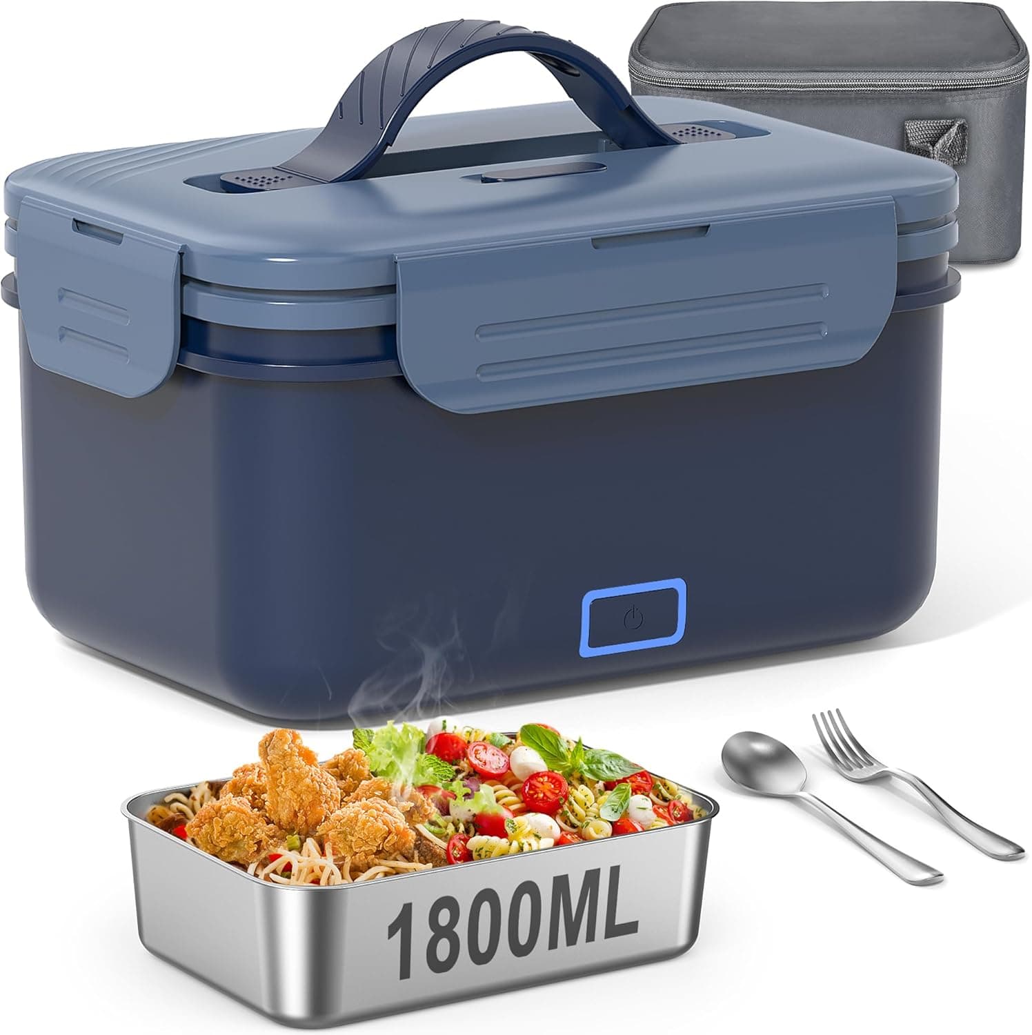 CARSOLT Cordless Electric Lunch Box 1.8L — image 1