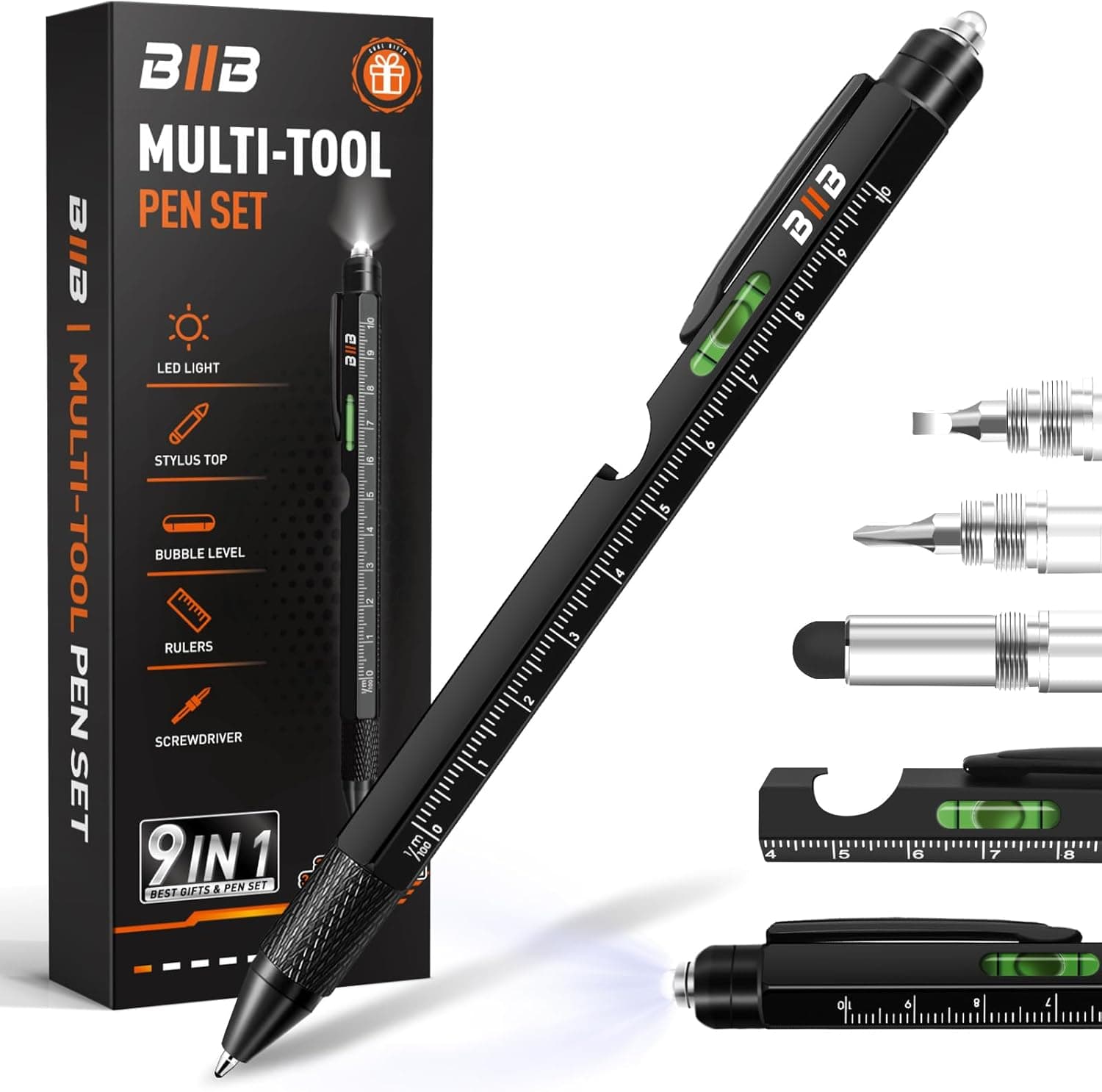 BIIB 9 in 1 Multitool Pen Gifts
