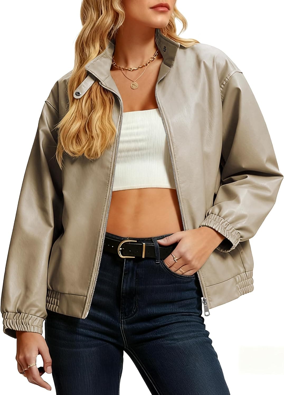 CASLY LAMIIT Leather Jacket
