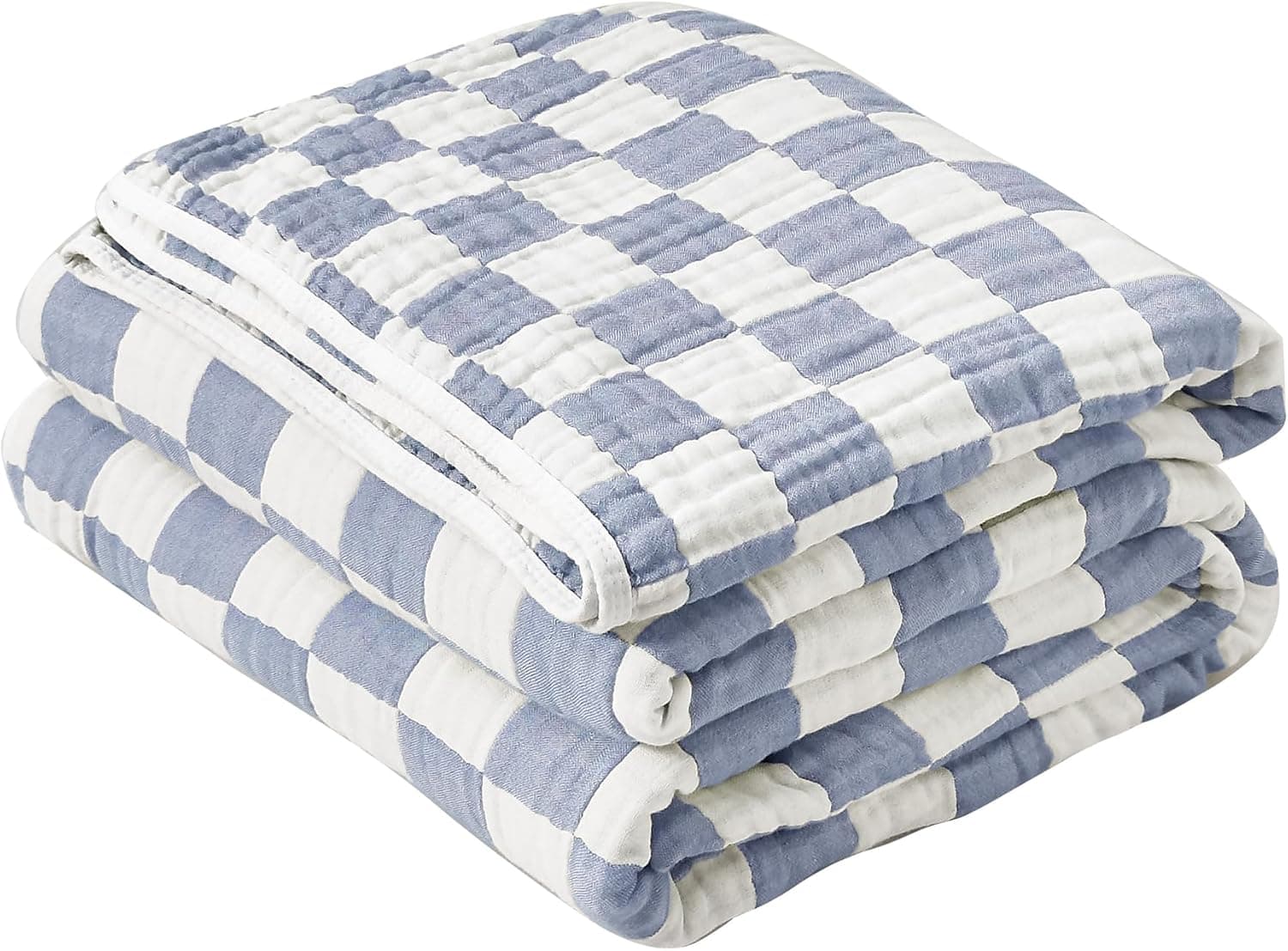 SANACYNA 100% Cotton Throw Blanket
