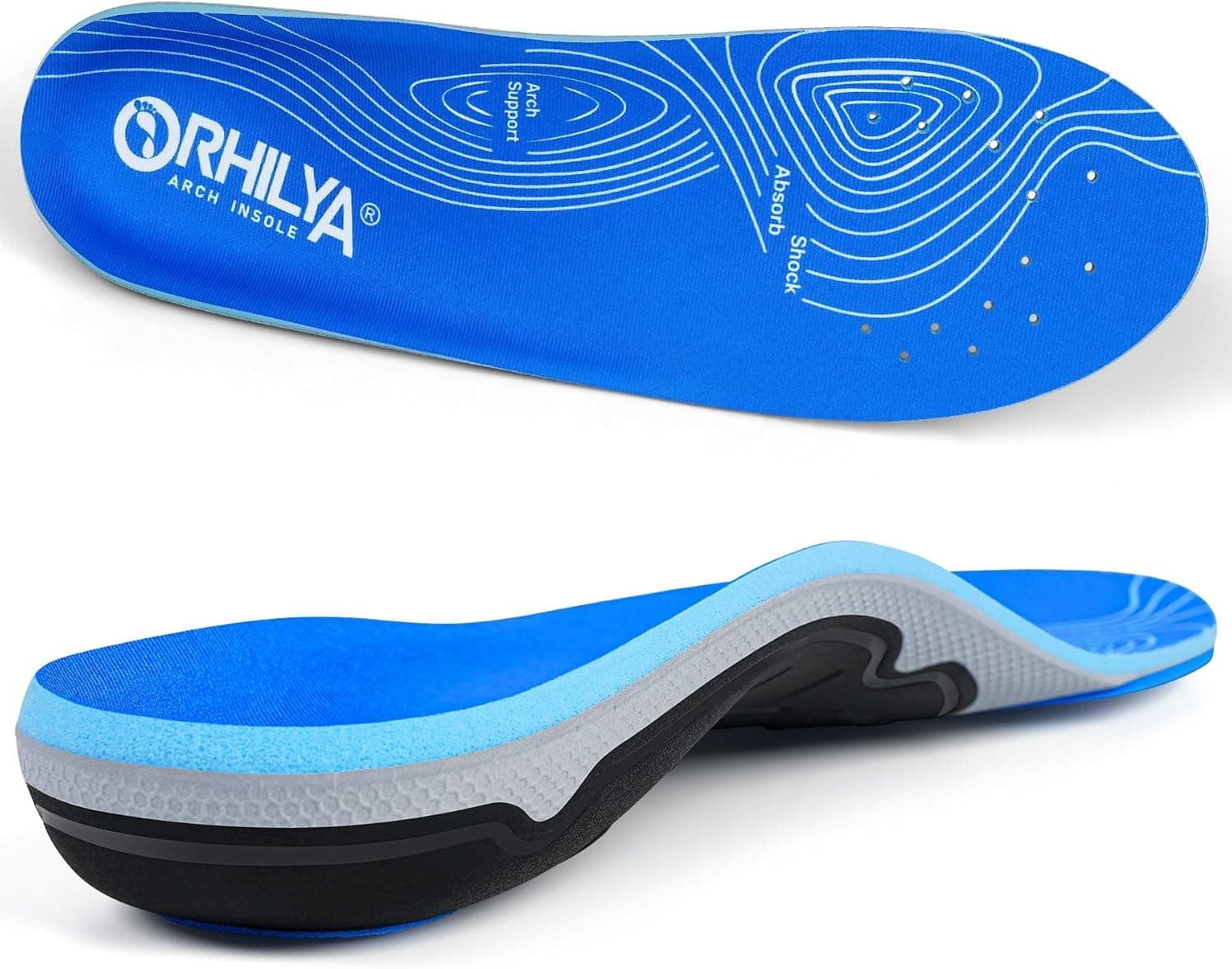 ORHILYA Plantar Fasciitis Pain Relief Insole — image 1