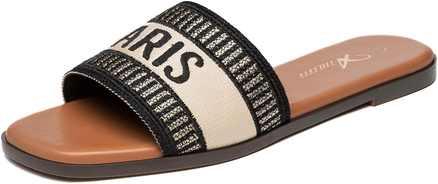 ATHLEFIT Womens Flat Sandals — image 1