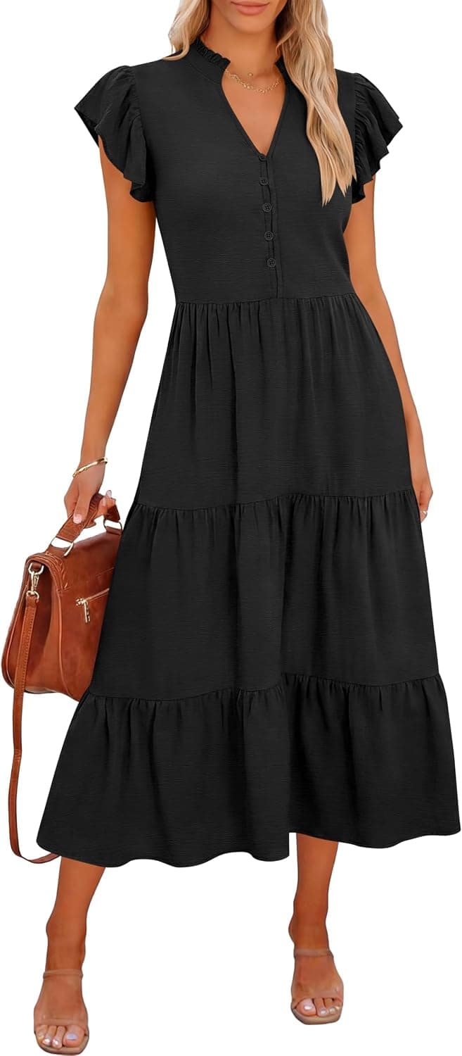 CARACILIA Women Summer Dresses