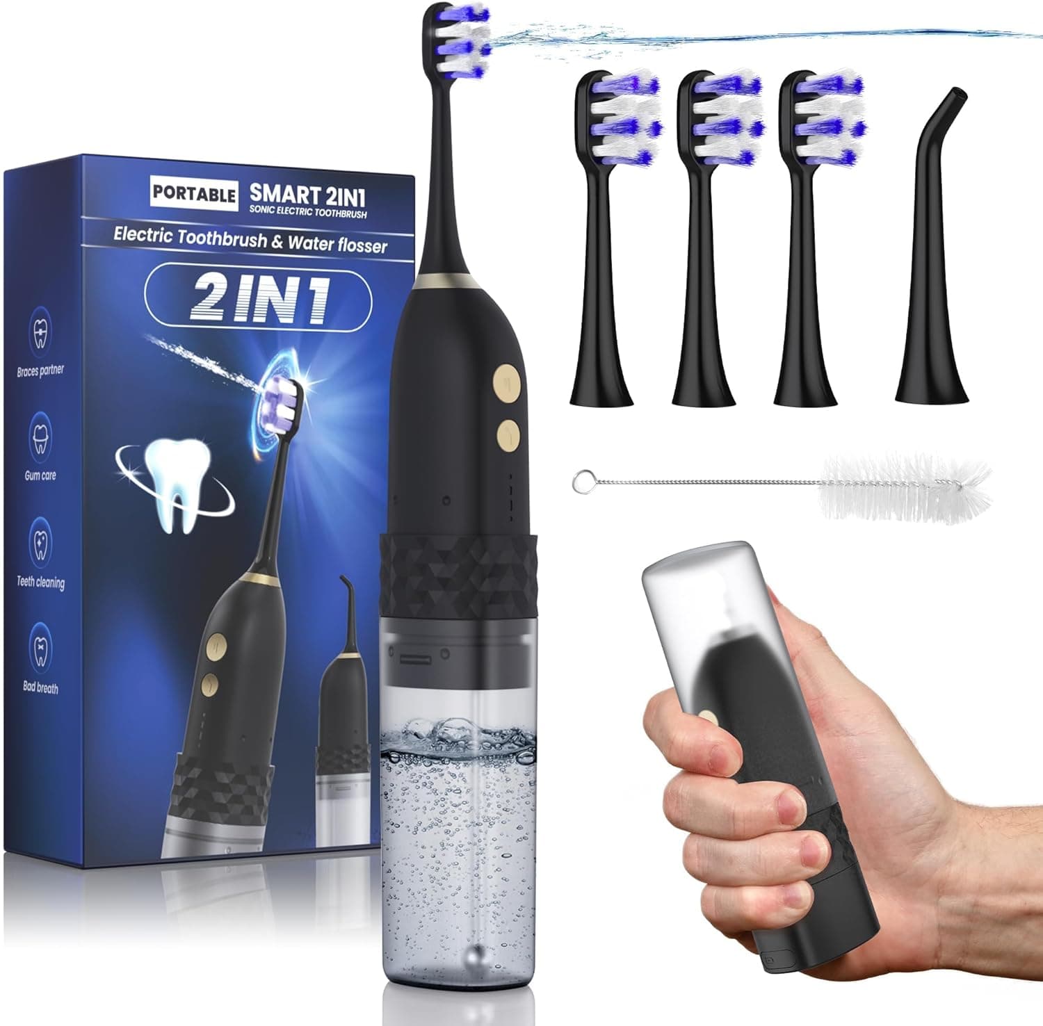 UNINGOPI 2 in 1 Teeth Cleaning Kit