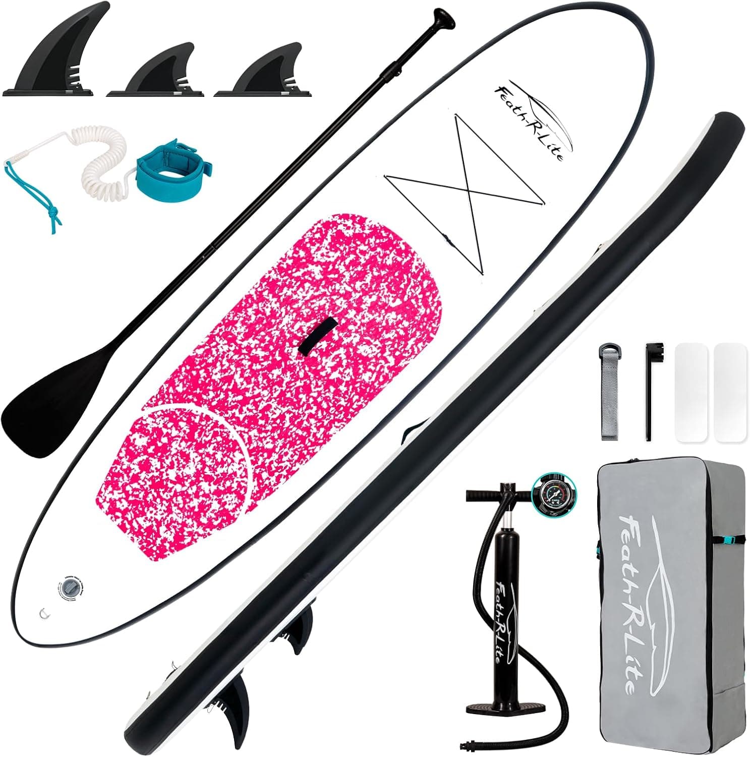 FEATH-R-LITE Inflatable Stand Up Paddle Board — image 1