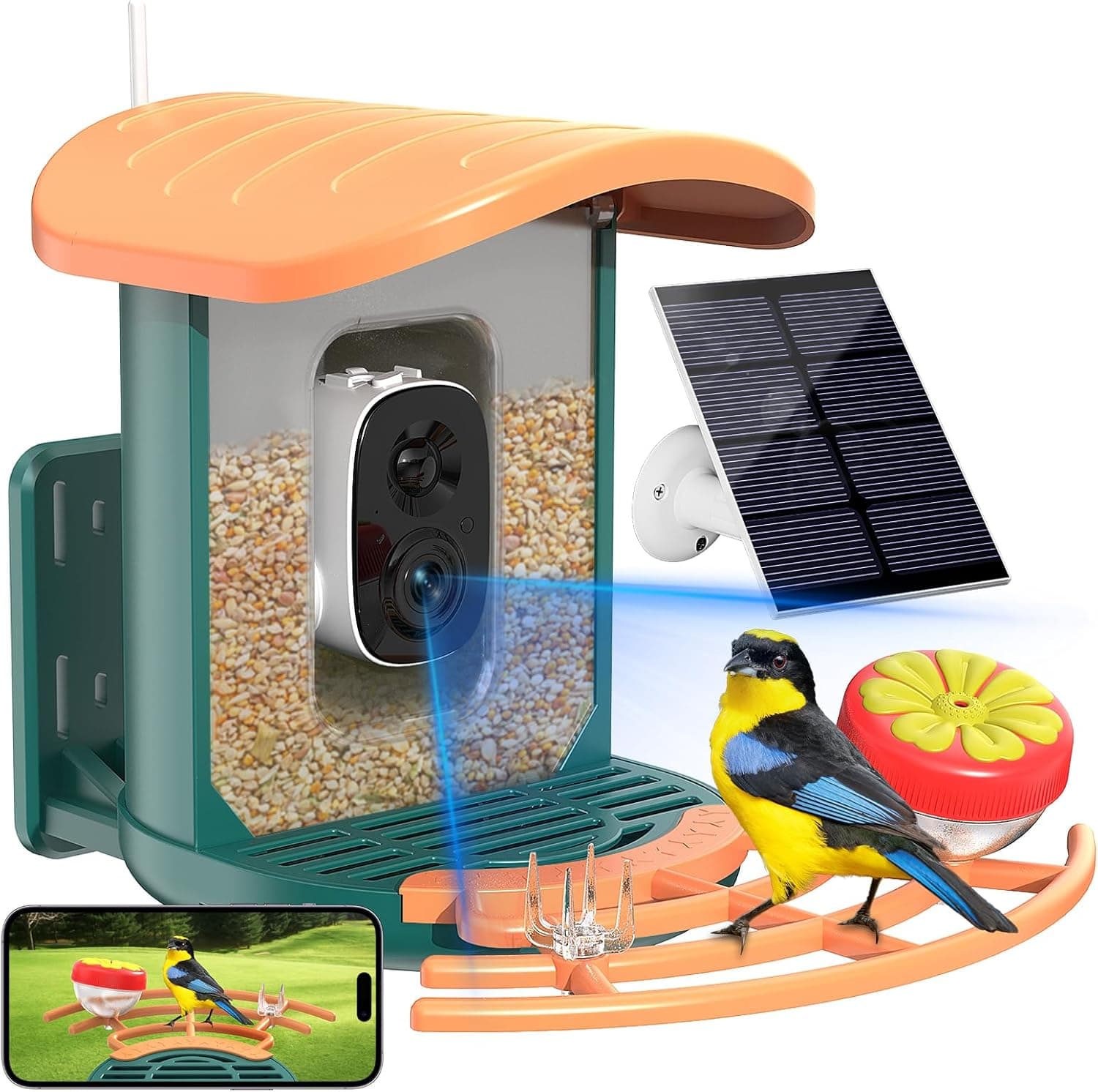INSTYQ Bird Feeder with Camera — image 1