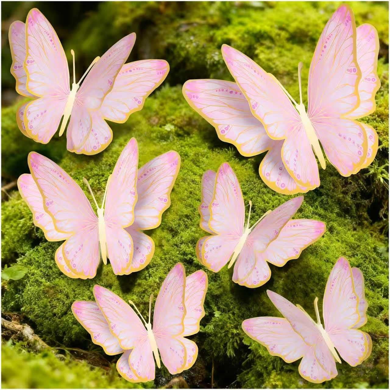 MVERSE 3D Butterfly Wall Decor
