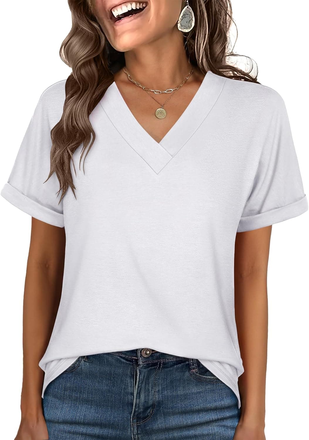 ANRABESS Womens T Shirts