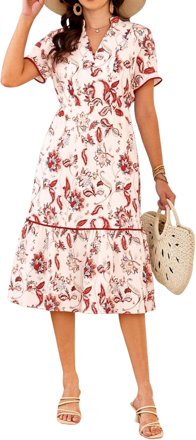 THEENKOLN Gingham Dress