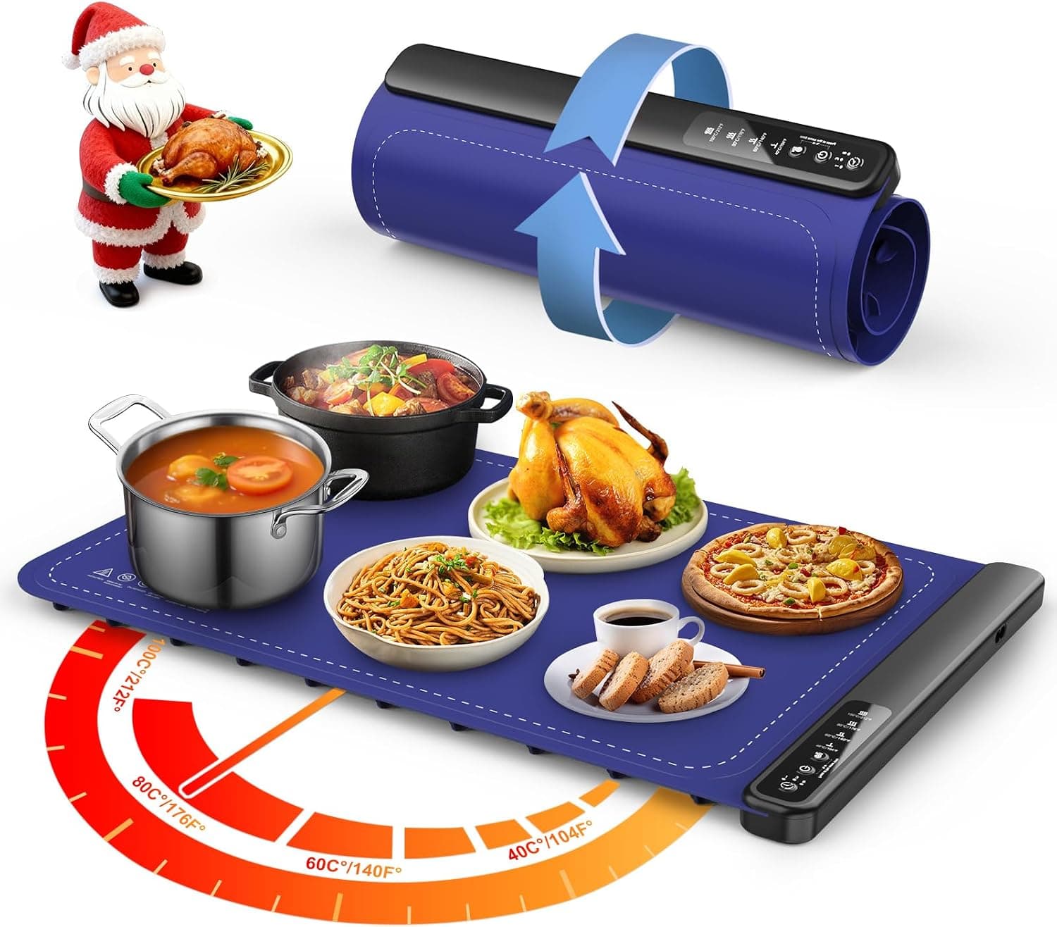 WOTTISH Warming Mat for Food