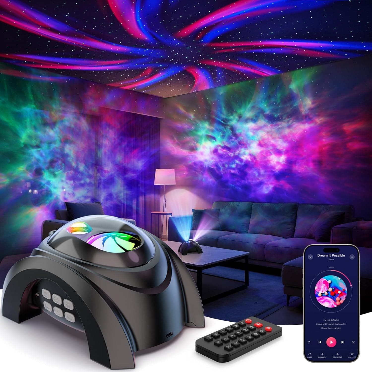 ROSSETTA Dual Lens Galaxy Projector — image 1