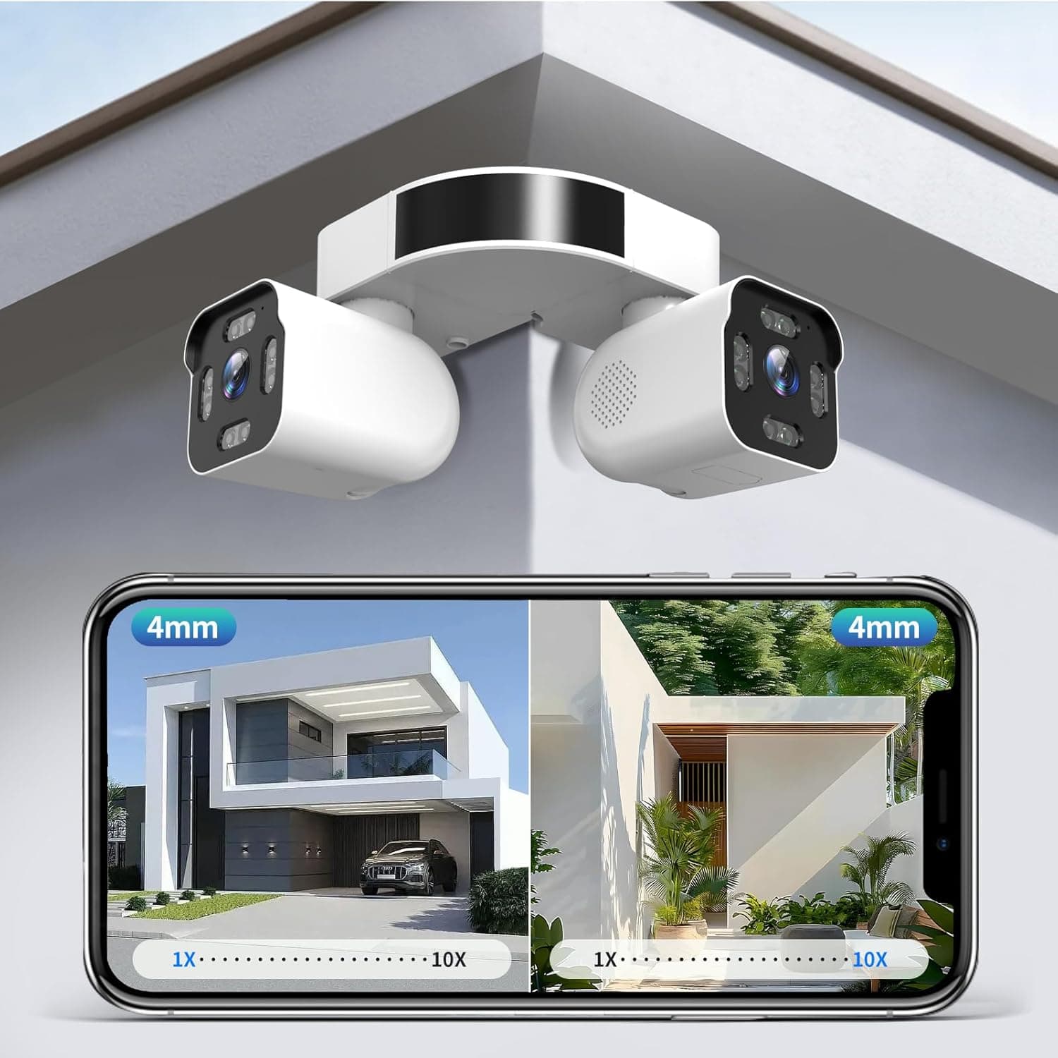 XPARKIN Dual Lens Outdoor Cameras — image 1