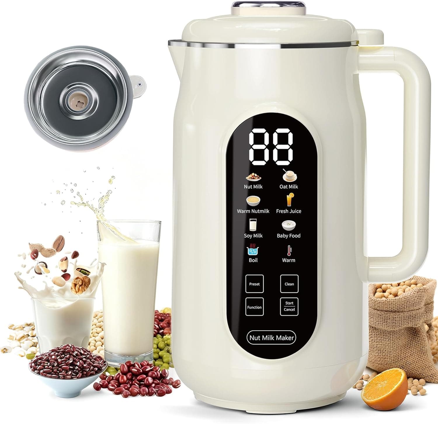 GRAPLIFE Nut Milk Maker Machine