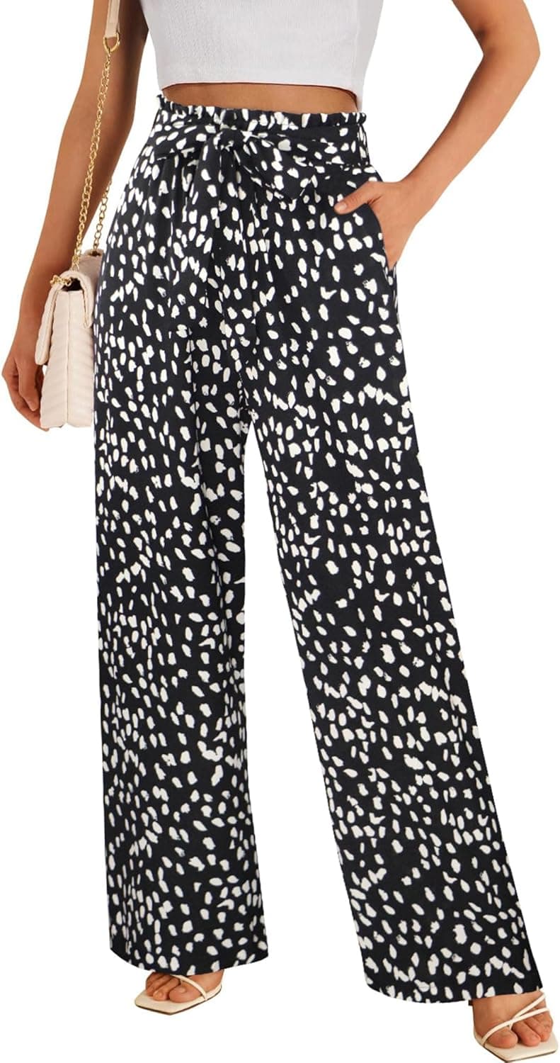 ECOWISH Women Palazzo Pants — image 1
