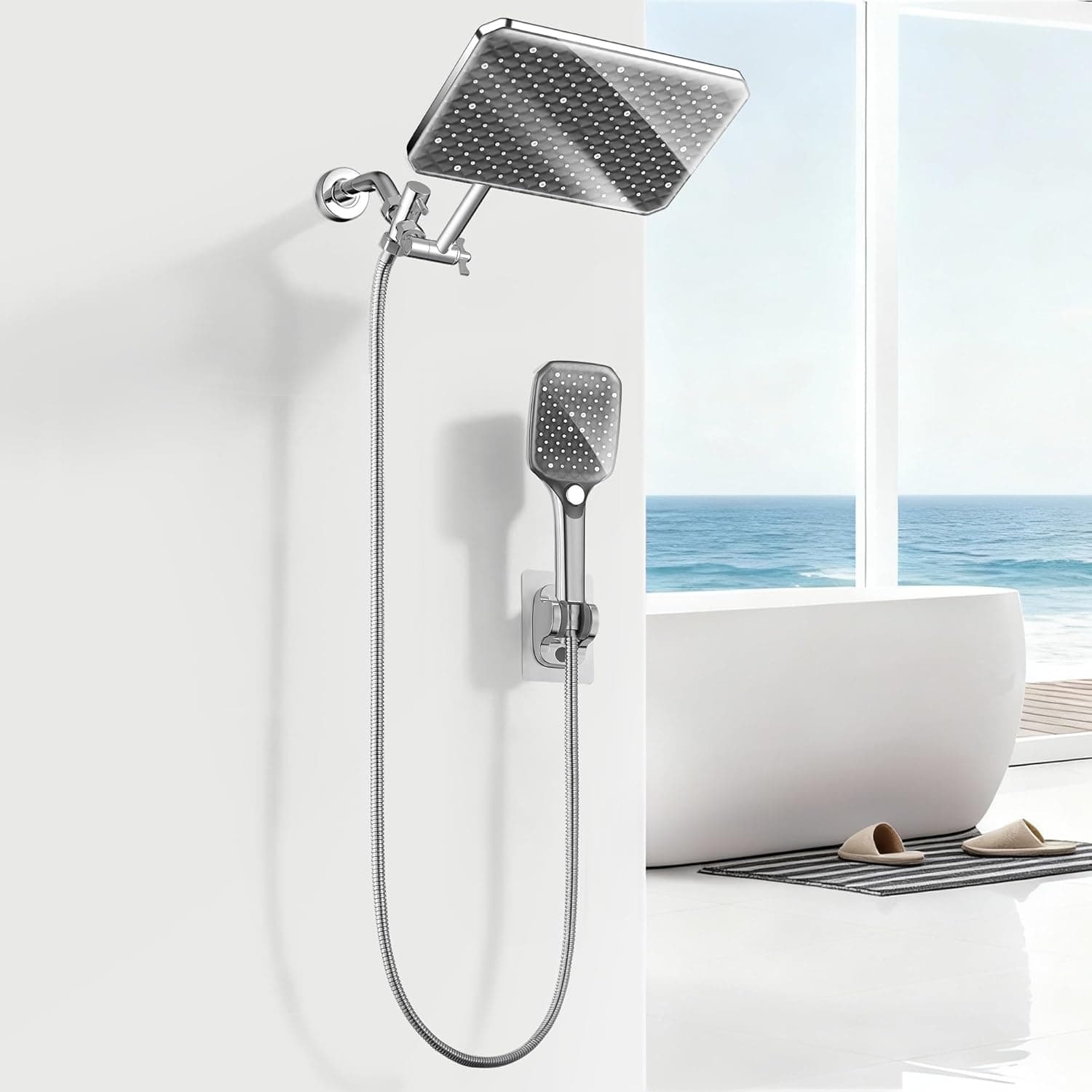 JAFETON 12.2" Rain Shower Head