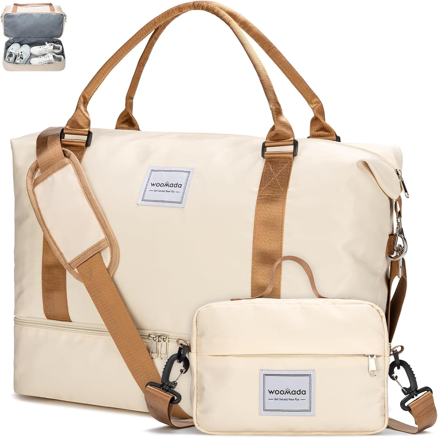 WOOMADA Womens Weekender Bag — image 1