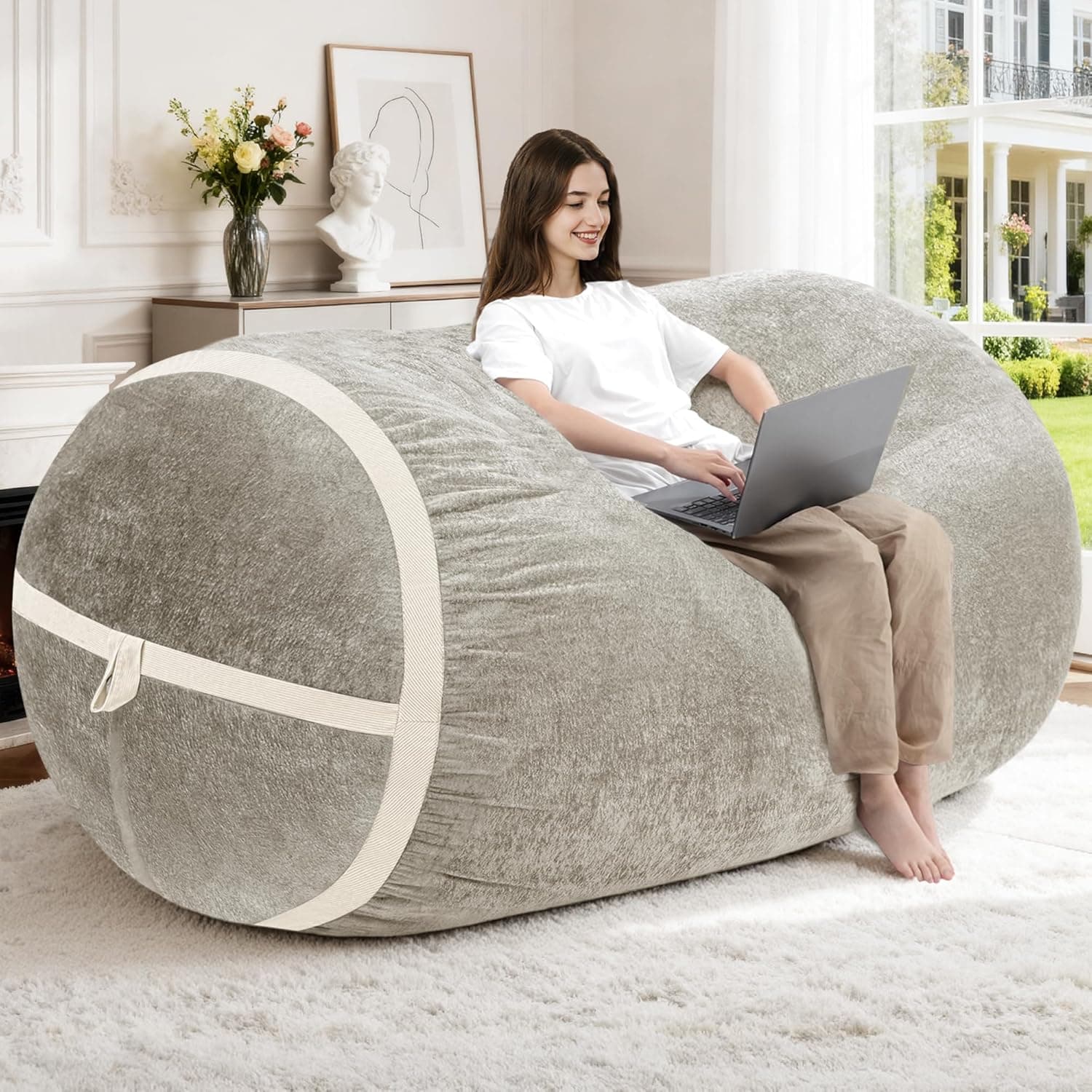 HOMGUAVA Bean Bag Chair