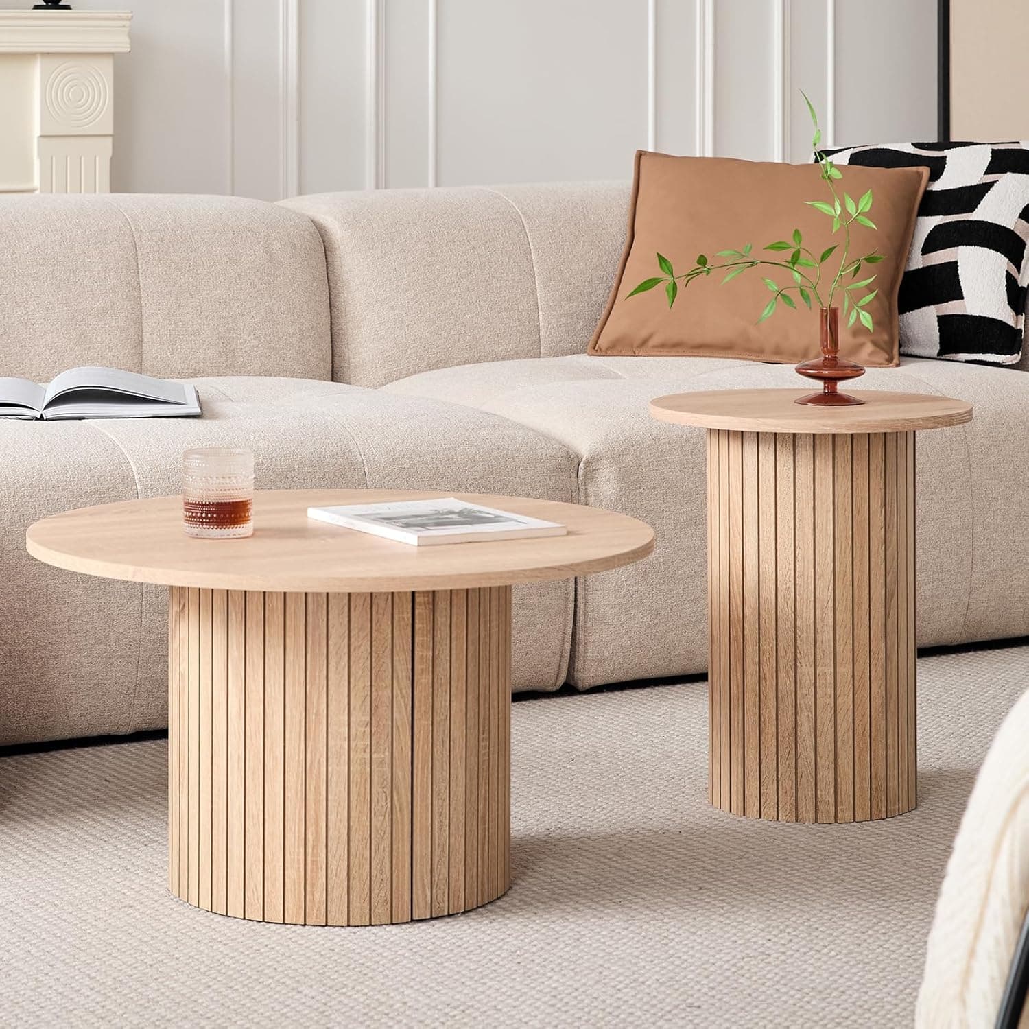 LECAFUR HL Coffee Tables Set of 2
