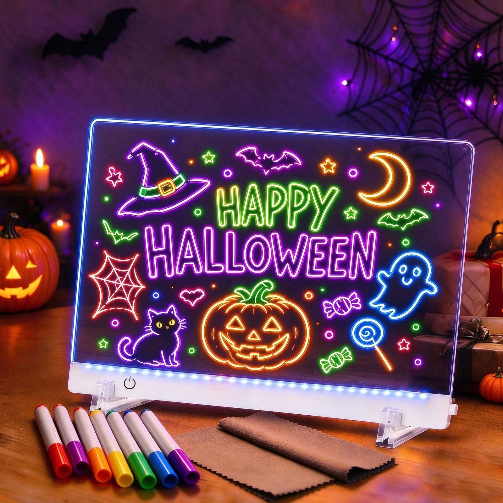 VEANXIN LED Drawing Board with 8 Colors