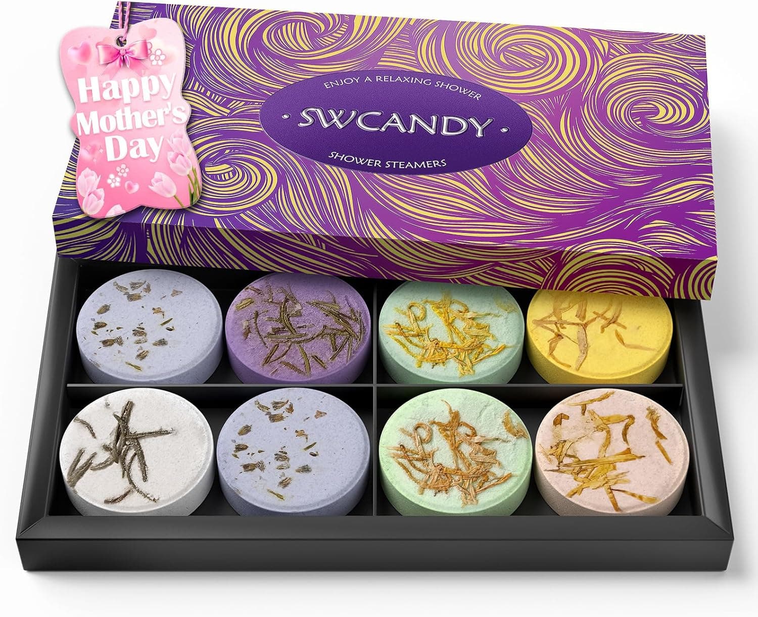 SWCANDY 8 Pcs Shower Steamers Aromatherapy — image 1