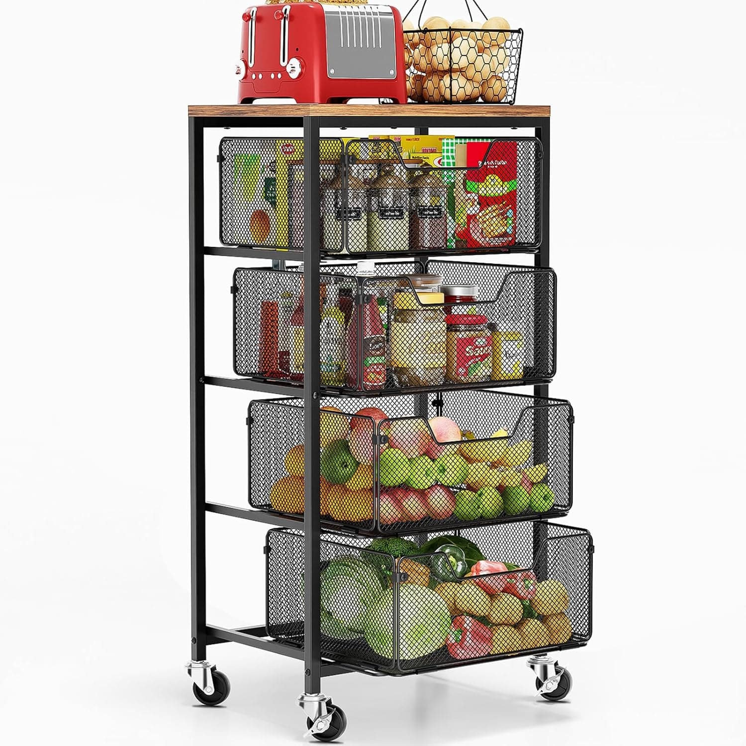GOOVILLA Kitchen Cart with Drawers — image 1