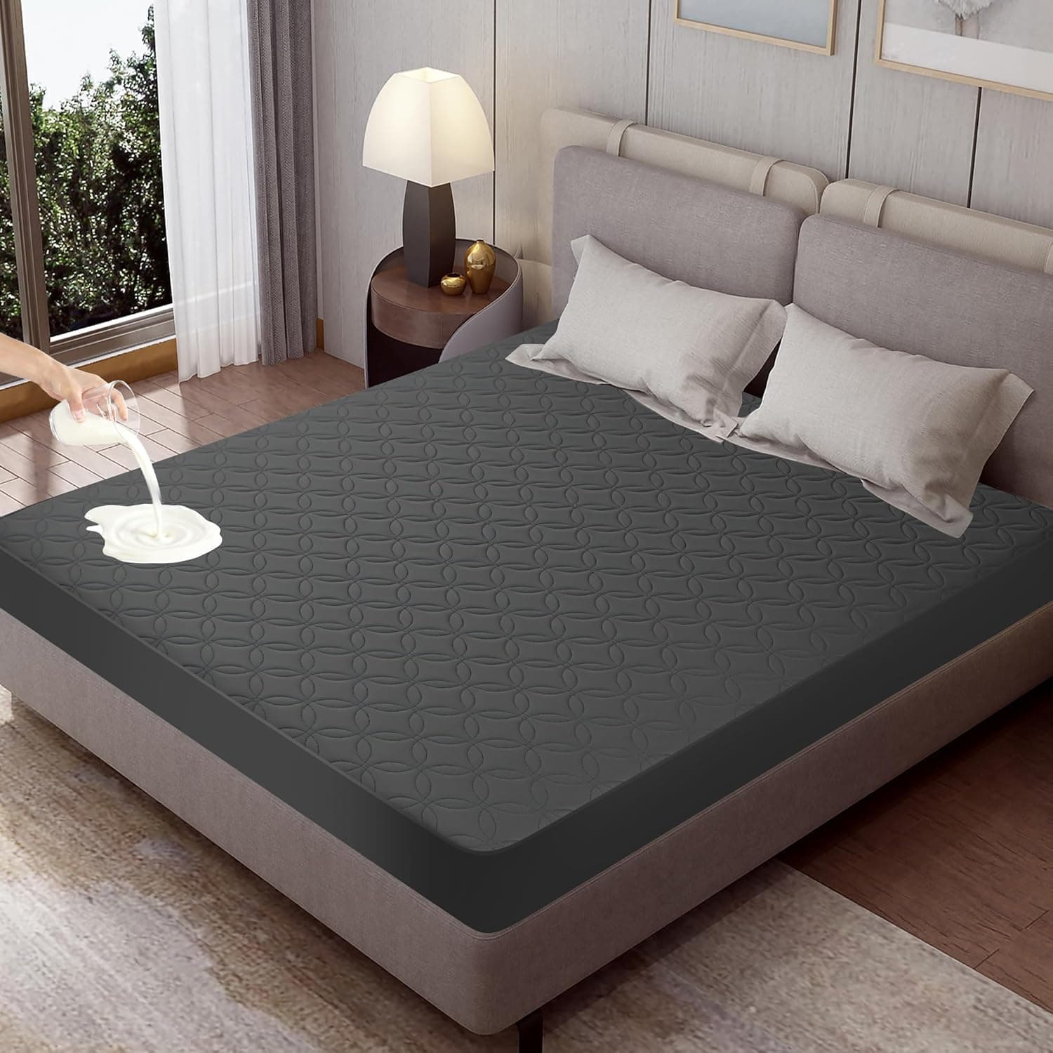 GUHER Waterproof Mattress Protector — image 1