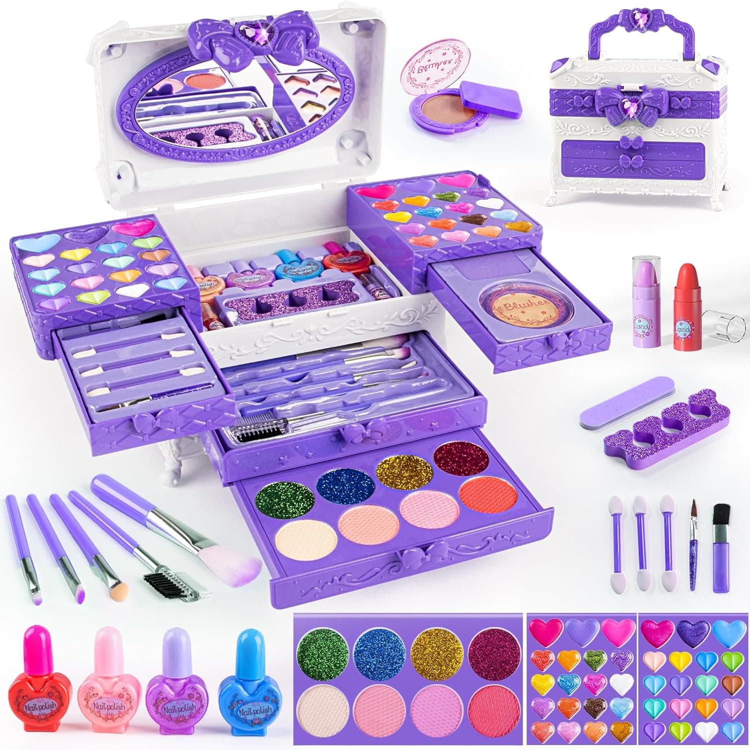 GORISPI 66Pcs Kids Makeup Sets — image 1