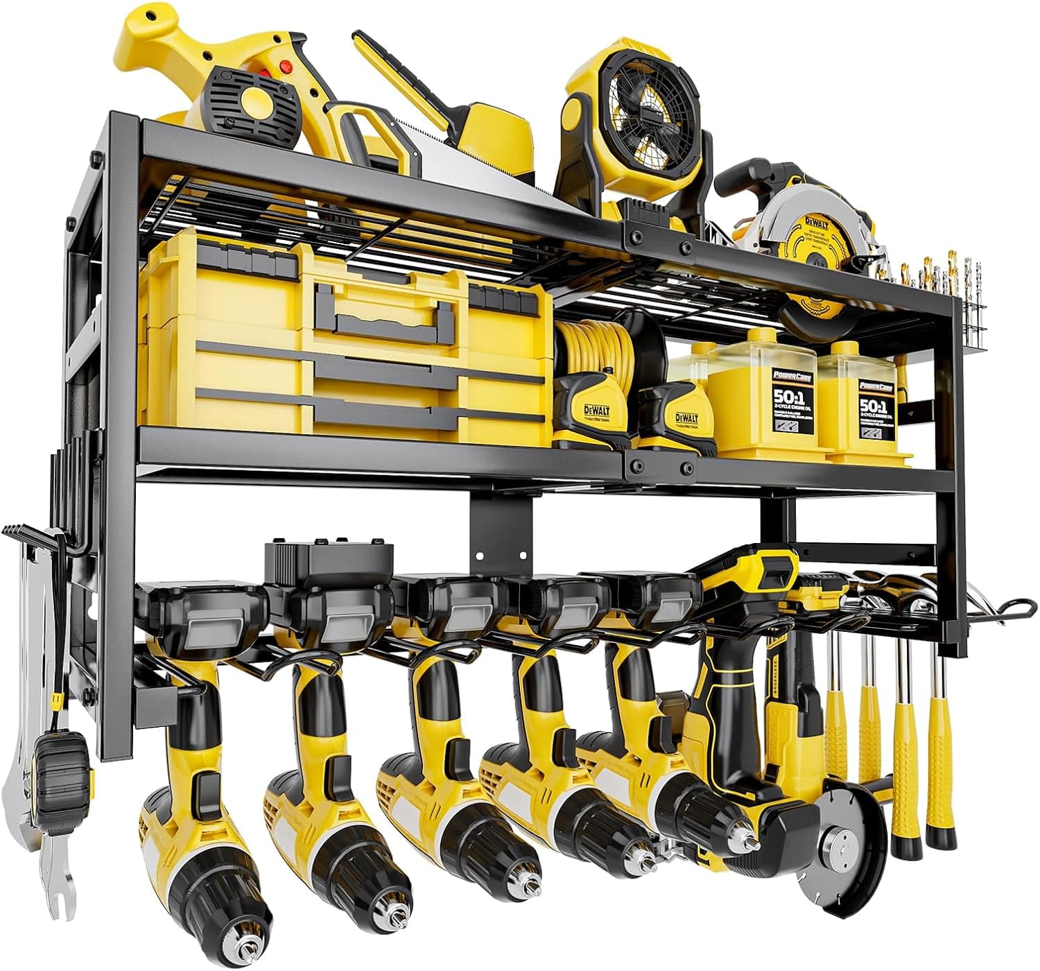 SEENWUUN Power Tool Organizer Wall Mount