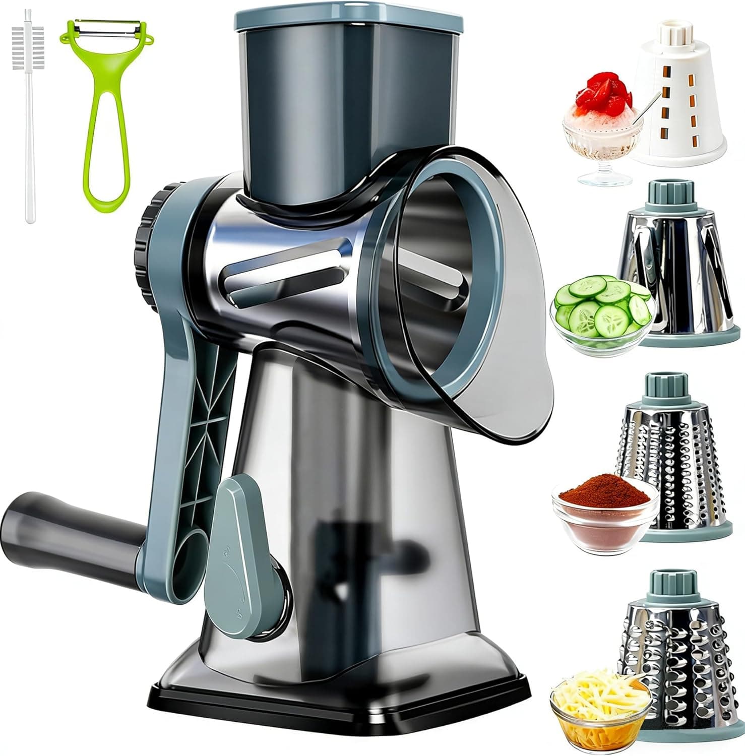 KALRAMAY Rotary Cheese Grater