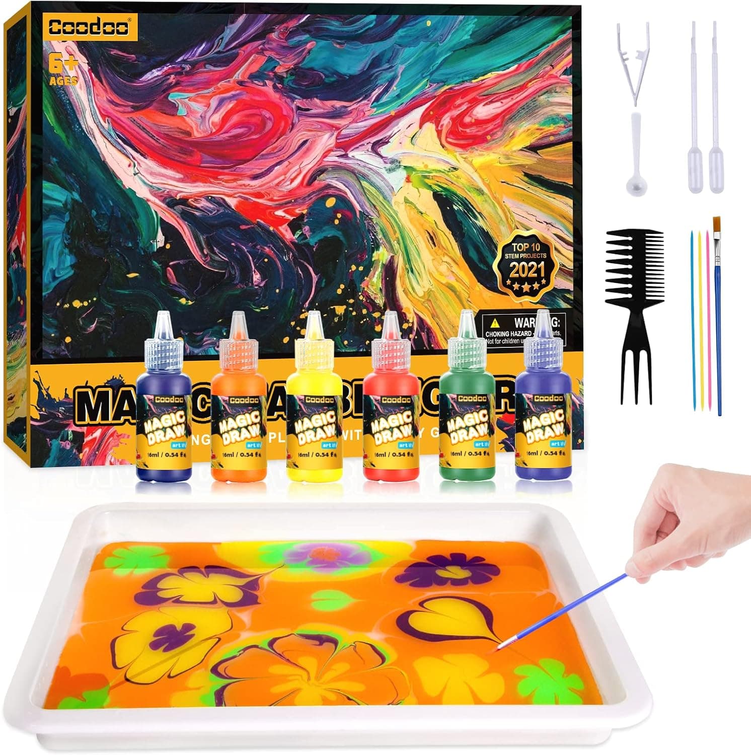 COODOO Water Marbling Paint