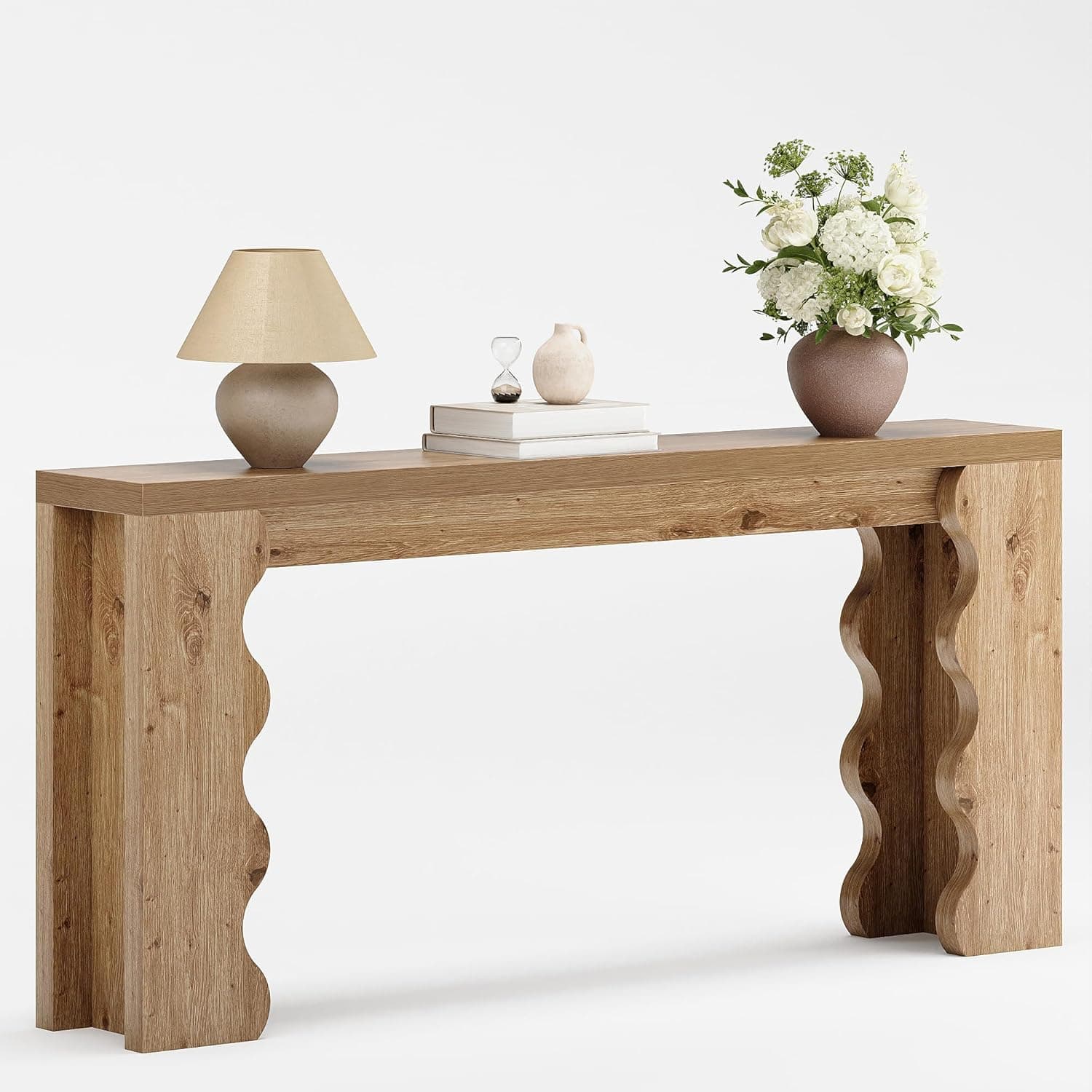 KARLOTT 70.9" Farmhouse Entryway Table