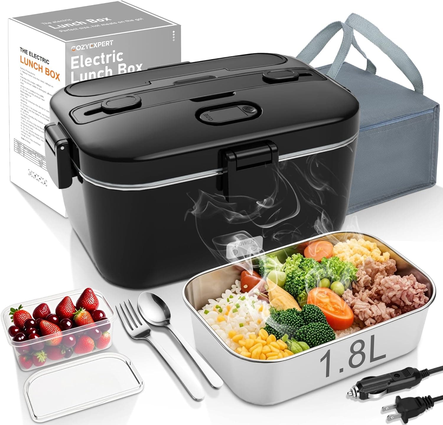 COZYEXPERT 1.8L Electric Lunch Box