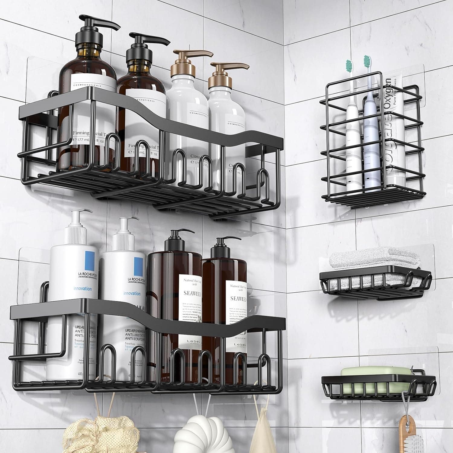 EUDELE Shower Caddy 5 Pack — image 1