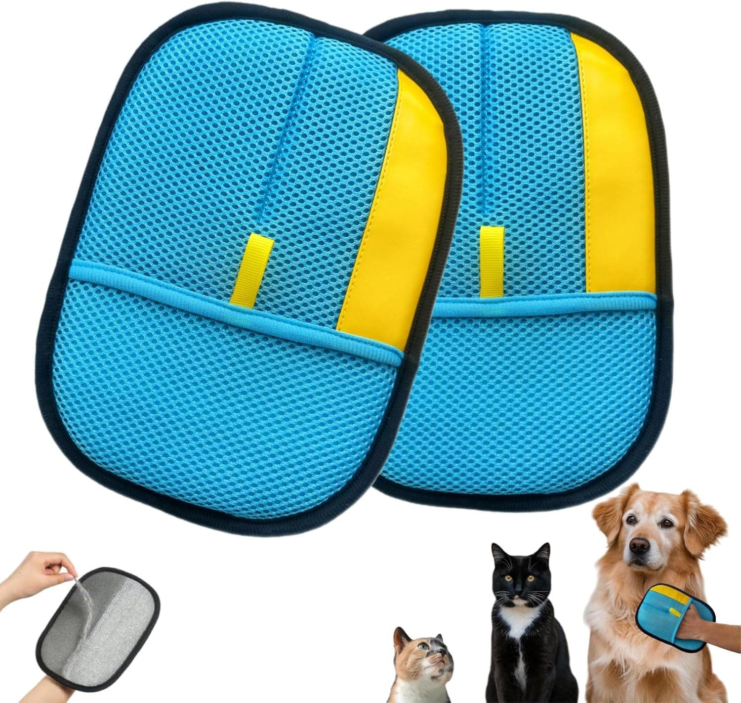 PUT GIRL 2-Pack Pet Hair Removal Gloves — image 1