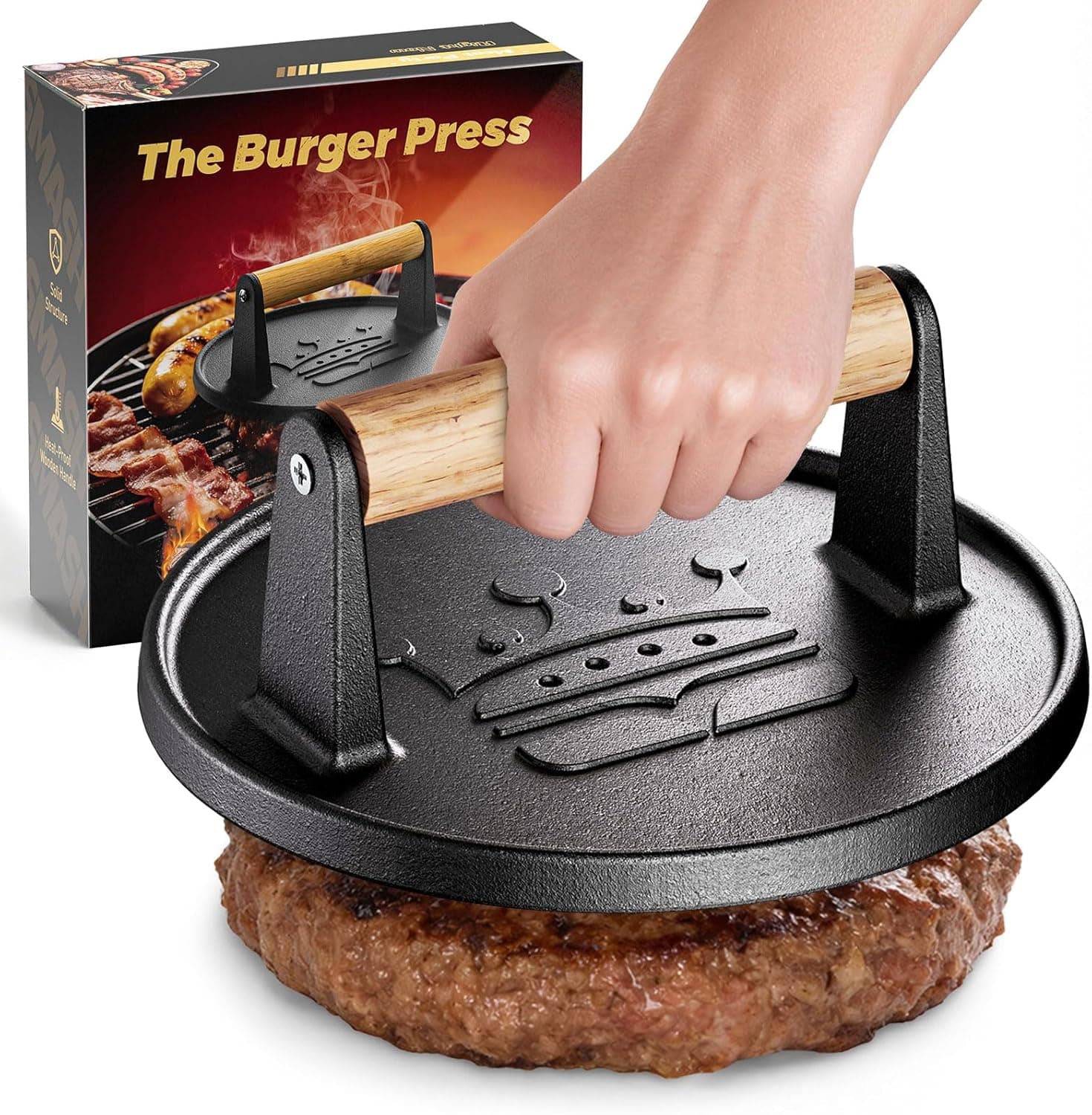 BASINEL Smash Burger Press 6.5”