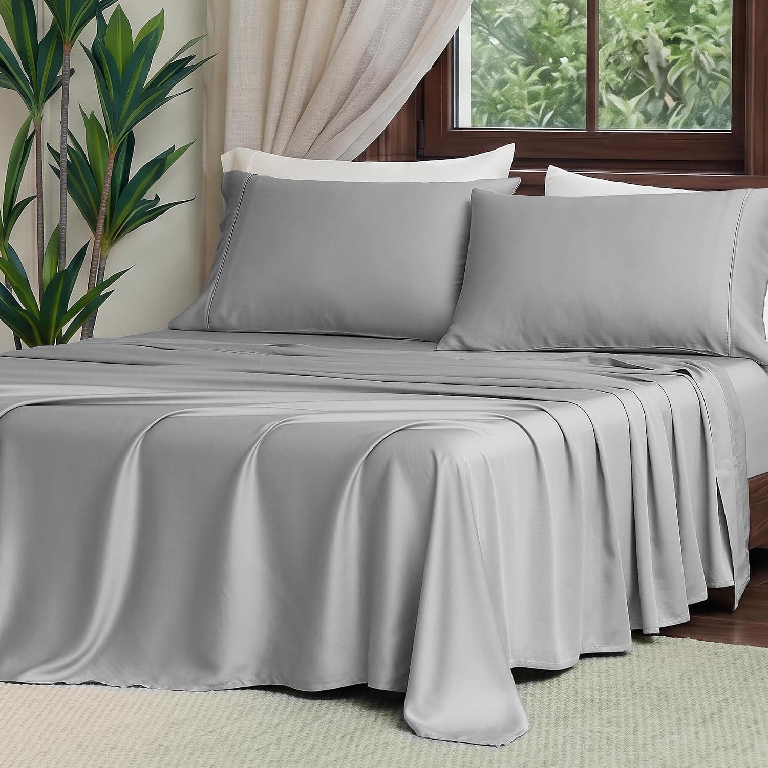 AMÉLIE HOME 100% Tencel Lyocell Sheet Set