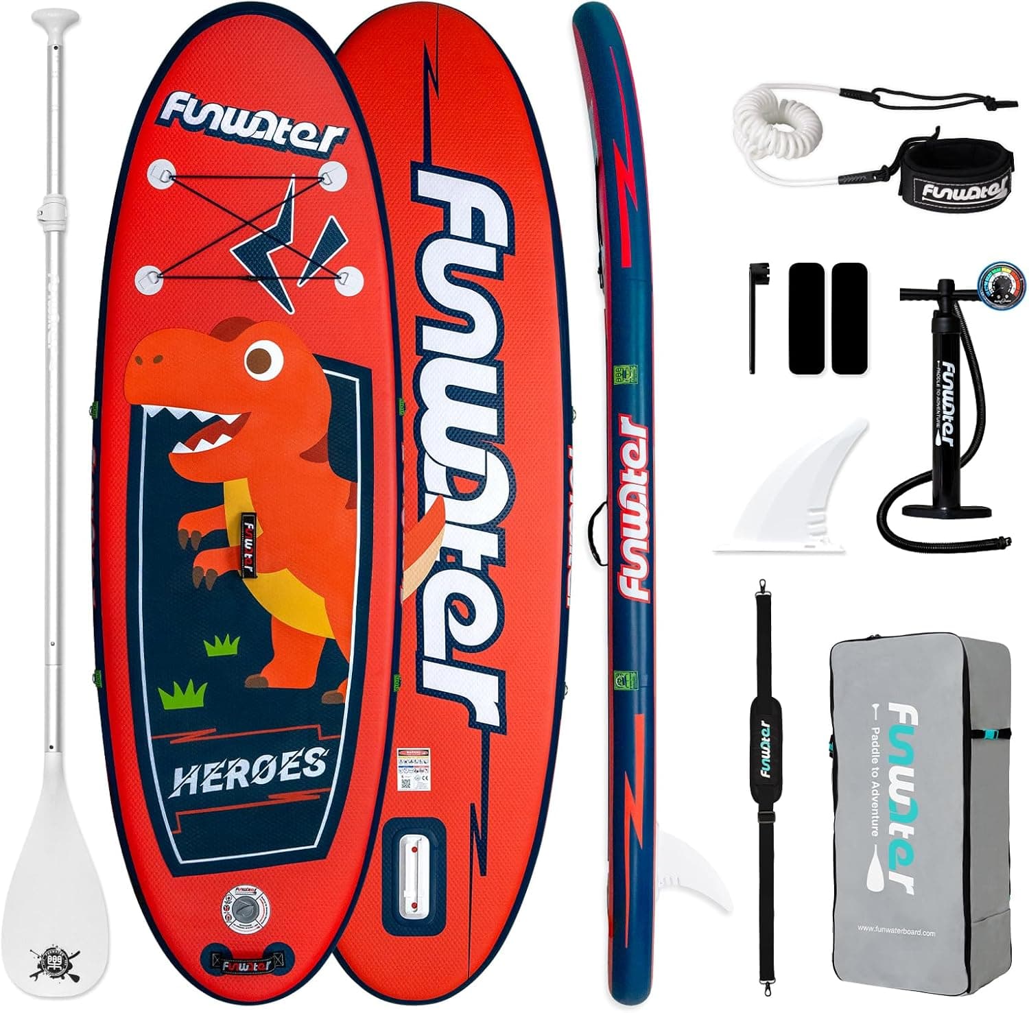 FUNWATER Inflatable Stand Up Paddle Board