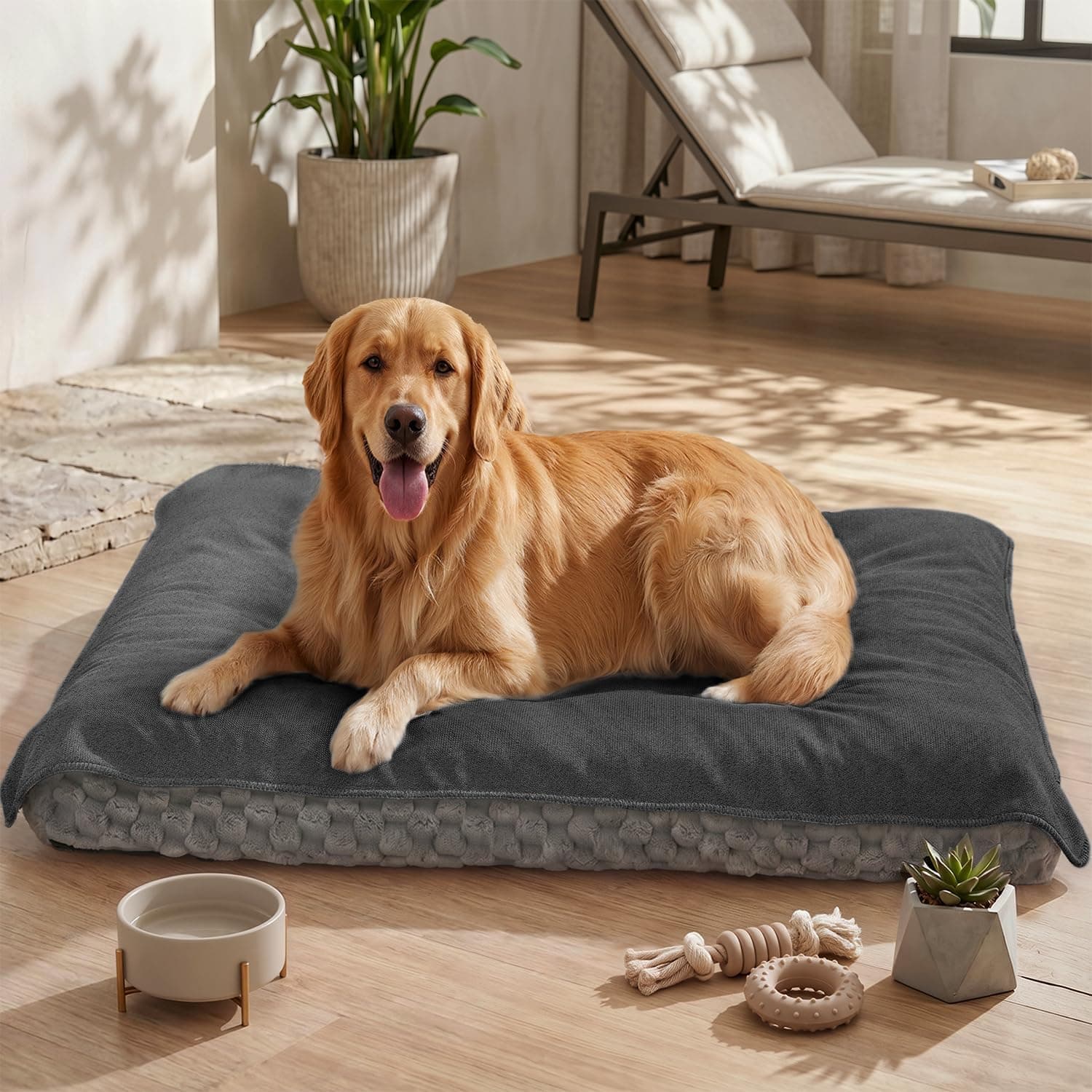 MONTVOO Washable Dog Bed Cover — image 1
