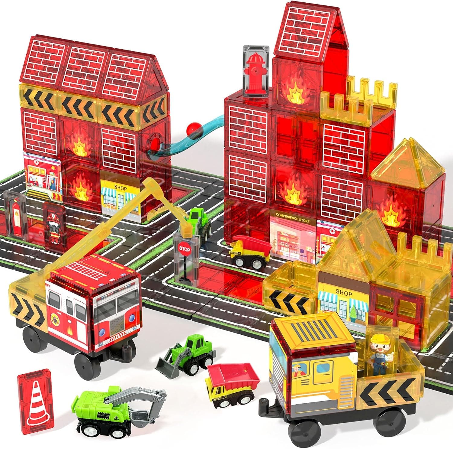 SKTMYY Magnetic Tiles for Kids — image 1