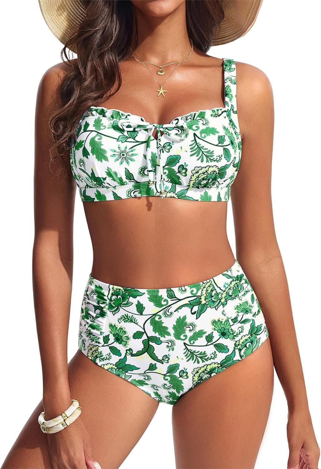HANNA NIKOLE Womens Two Piece Swimsuits — image 1