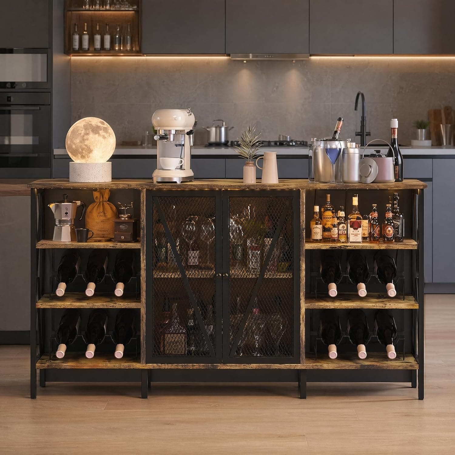 DOPPELTCHARMS 55" Bar Cabinet