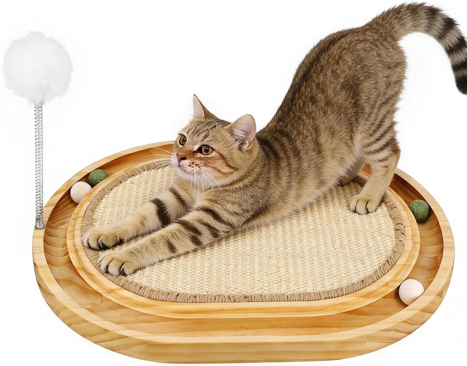 DRAGONCEE Cat Scratch Sisal Pad