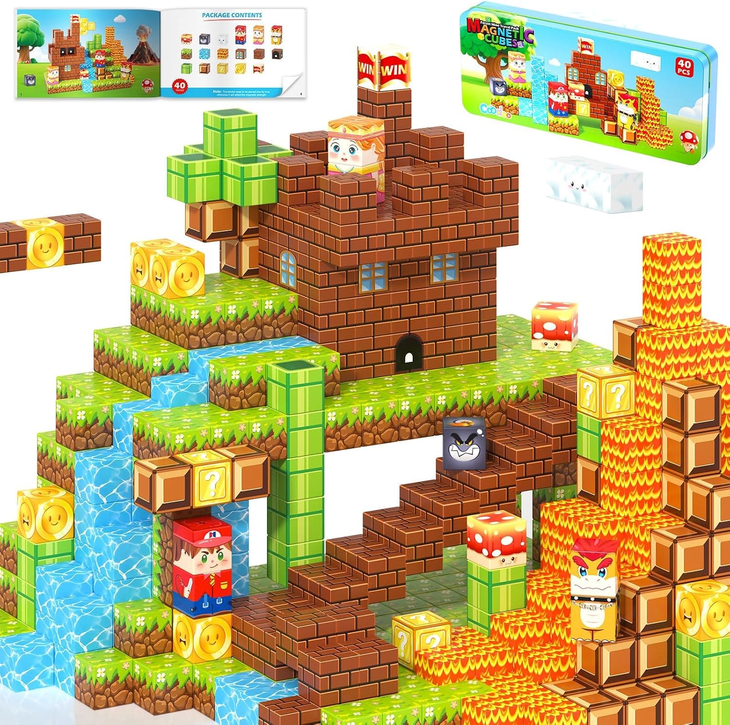 COODOO Magnetic Blocks Travel Toys — image 1