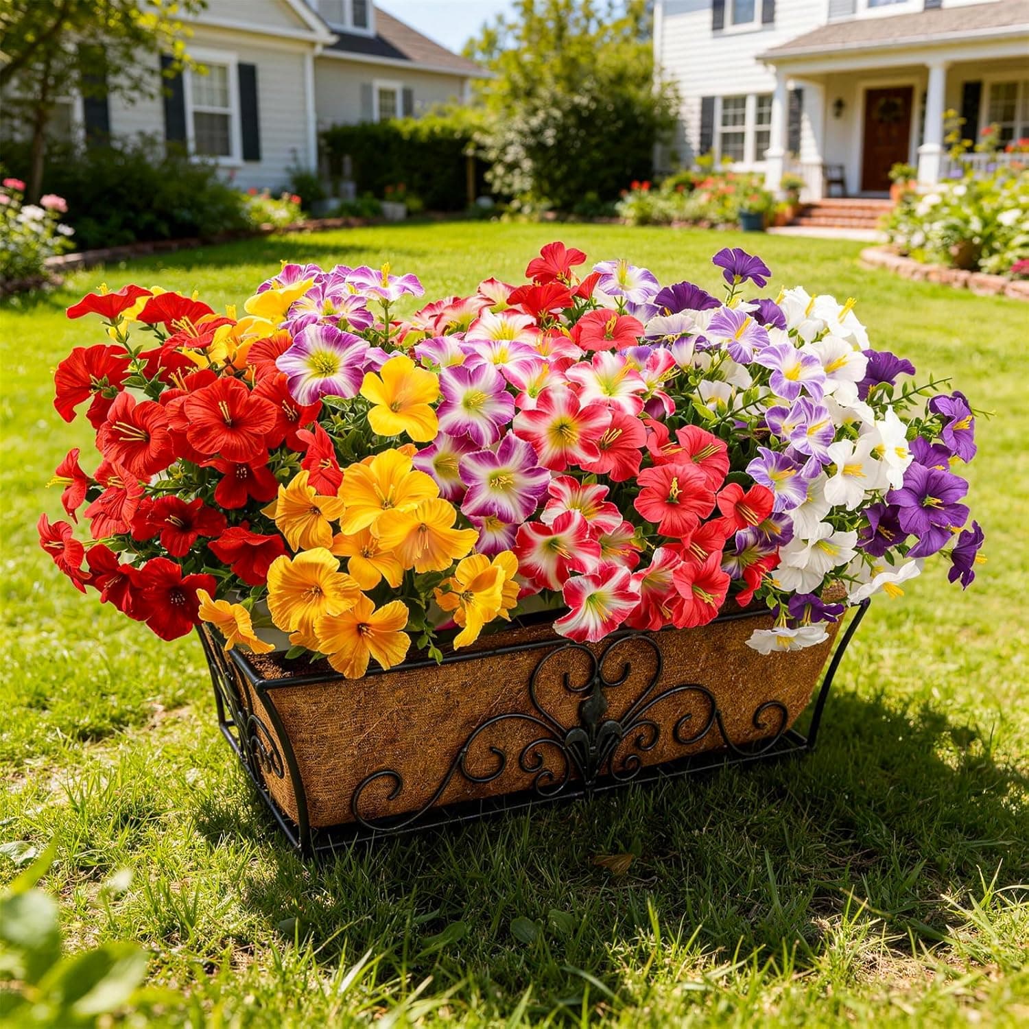 UJROQI Artificial Flowers for Outdoors