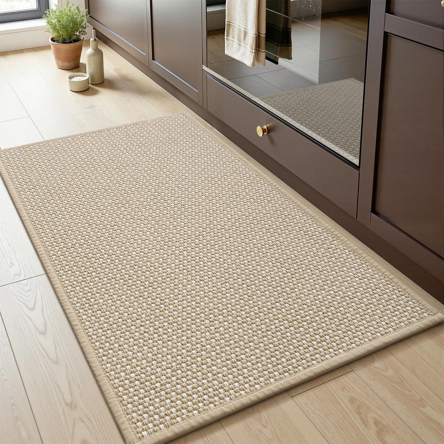 MONTVOO Kitchen Rugs Mat