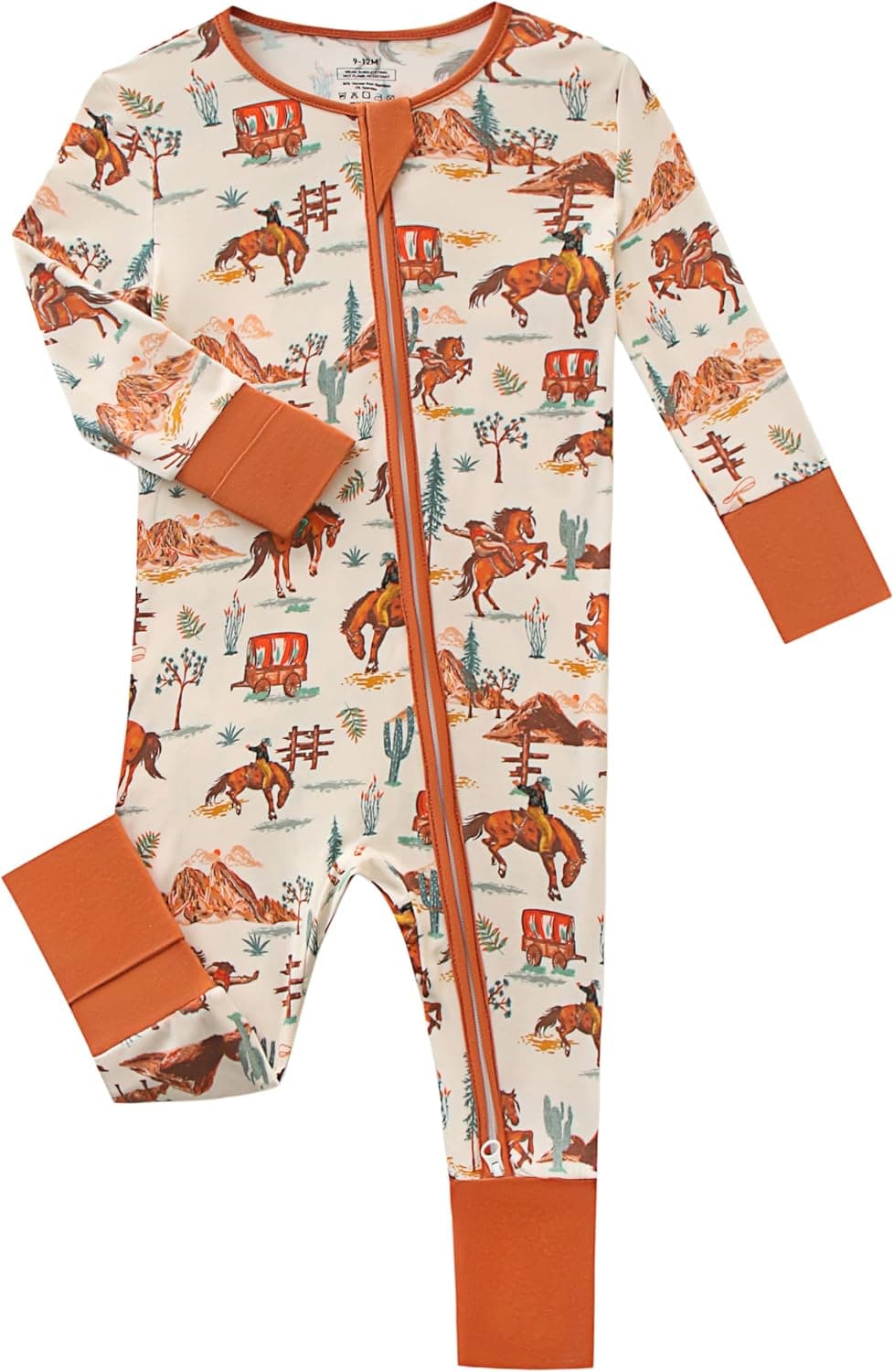 JOONBERRY Baby Bamboo Viscose Long Sleeve Romper