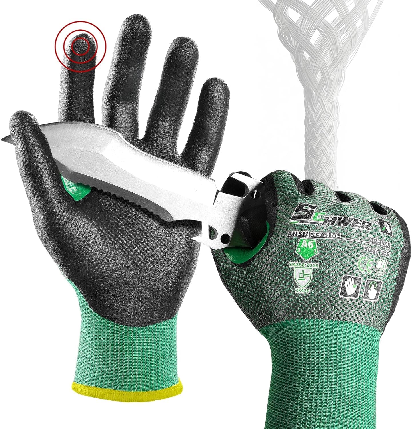 SCHWER A6 Cut Resistant Gloves — image 1
