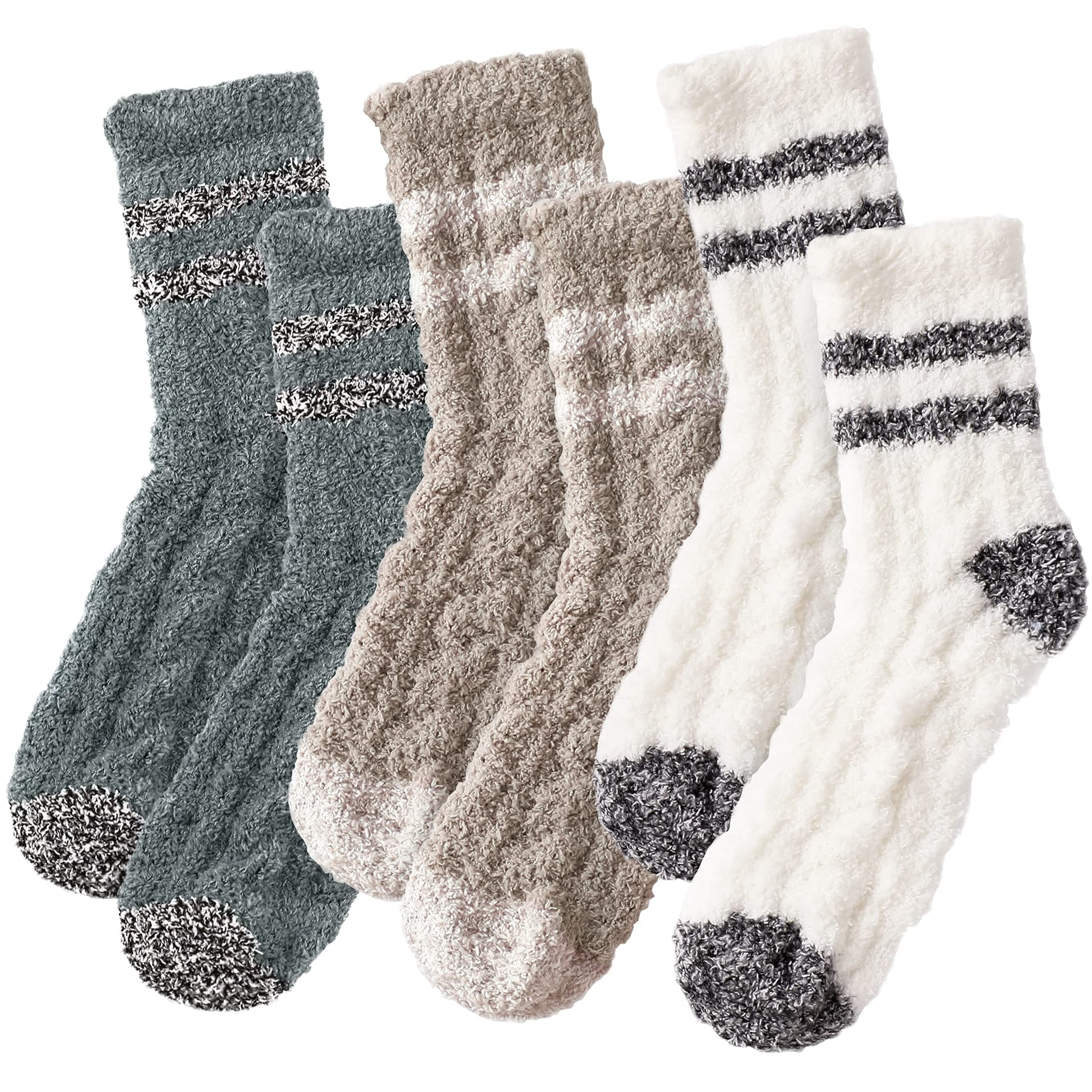 Fuzzy Socks for Women Cozy Fluffy Socks Soft Bed Slipper Sock