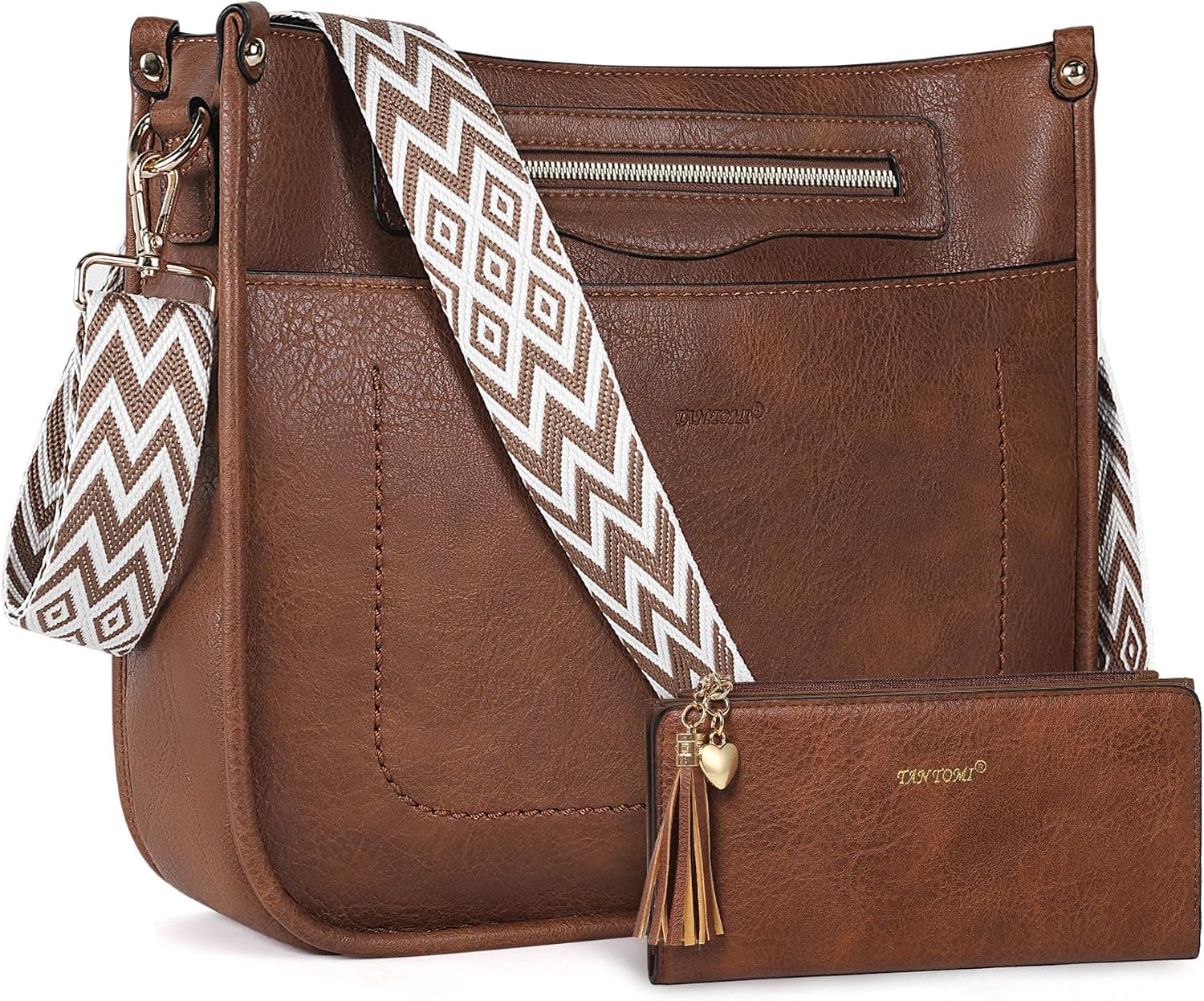 TANTOMI 2Pcs Crossbody Bags